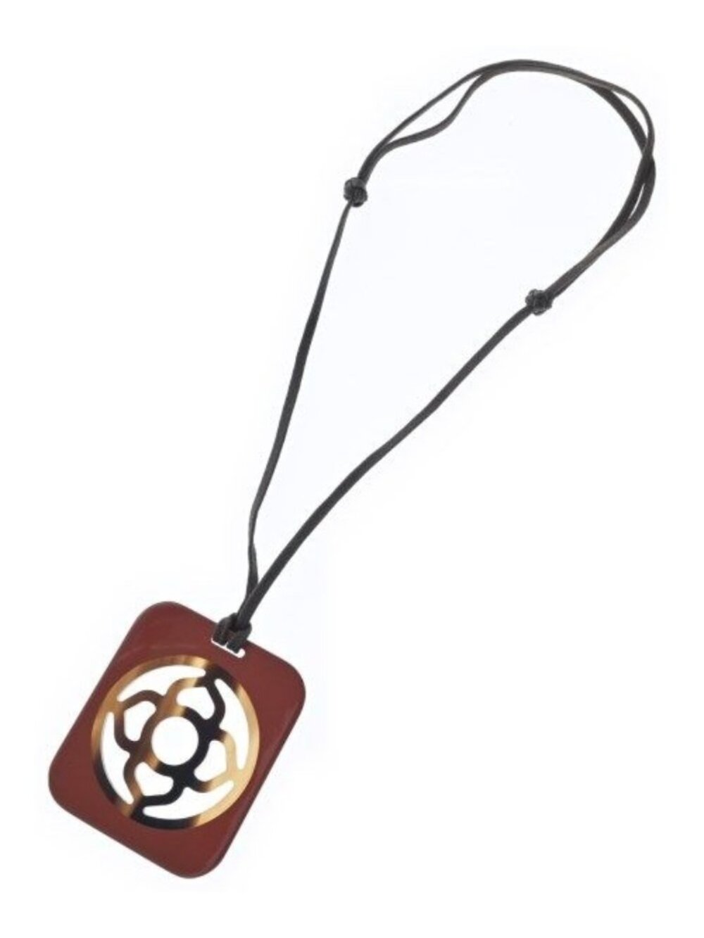 Hermes Necklace Orange